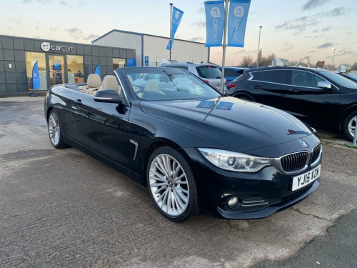 BMW 4 Series  2.0 420d Luxury Convertible 2dr Diesel Auto Euro 6