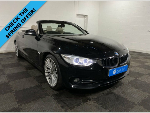 BMW 4 Series  2.0 420d Luxury Convertible 2dr Diesel Auto Euro 6