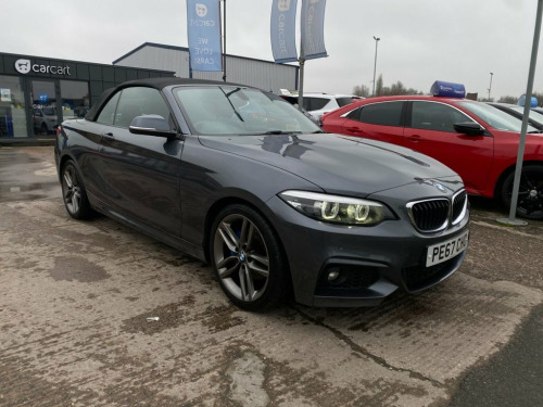 BMW 2 Series  2.0 220d M Sport Convertible 2dr Diesel Auto Euro  