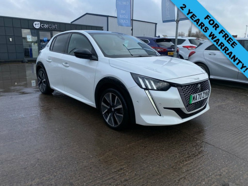 Peugeot 208  50kWh GT Hatchback 5dr Electric Auto (136 ps) (Rat 