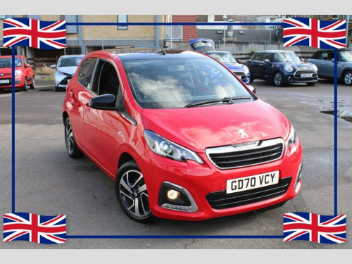Peugeot 108  1.0 ALLURE 5d 72 BHP. One owner full service histo
