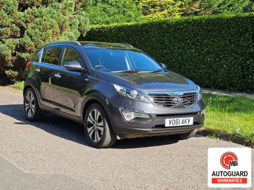 Kia Sportage  2.0 CRDI KX-3 SAT NAV 5d 134 BHP NEW MOT,NEW SERVI