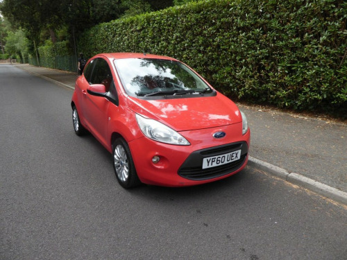 Ford Ka  1.2 Zetec Hatchback 3dr Petrol Manual Euro 5 (s/s)