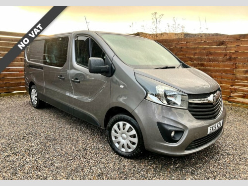 Vauxhall Vivaro  1.6 CDTi 2900 BiTurbo ecoTEC Sportive Crew Van Dou