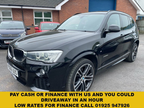 BMW X3  2.0 20d M Sport SUV 5dr Diesel Auto xDrive Euro 6 