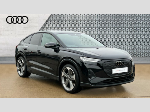 Audi Q4  Audi Q4 E-tron Sportback 210kW 45 82kWh Black Edition 5dr Auto