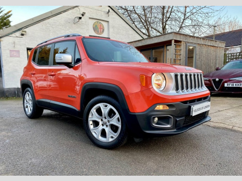 Jeep Renegade  1.4 LIMITED 5d 138 BHP ..UK WIDE DELIVERY AVAILABL