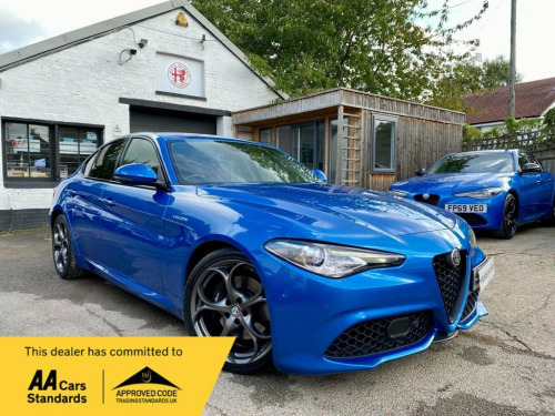 Alfa Romeo Giulia  2.0 TB VELOCE 4d 277 BHP 19" QUADRIFOGLIO ALL