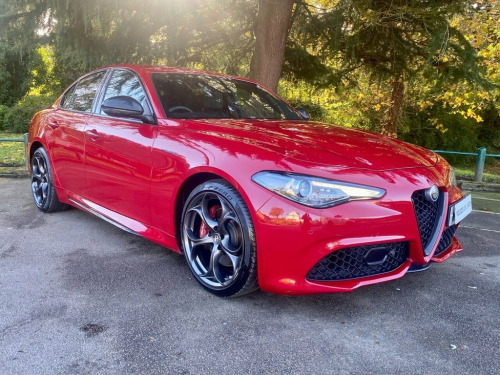 Alfa Romeo Giulia  2.0 TB VELOCE TI 4d 320 BHP MAJOR SERVICE JUST CAR