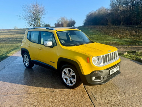 Jeep Renegade  1.4T MultiAirII Limited SUV 5dr Petrol DDCT Euro 6 