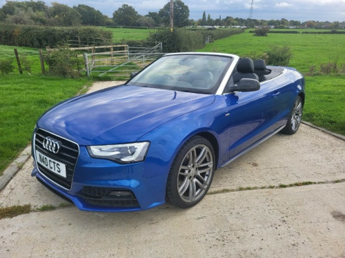Audi A5  2.0 TDI S line Special Edition Plus Convertible 2dr Diesel Multitronic Euro