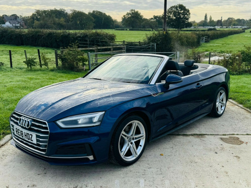 Audi A5  2.0 TFSI S line Convertible 2dr Petrol Manual Euro 6 (s/s) (190 ps)