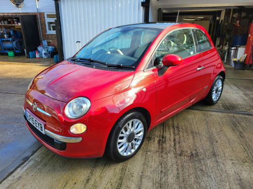 Fiat 500  1.2 Lounge Hatchback 3dr Petrol Manual Euro 6 (s/s) (69 bhp) 