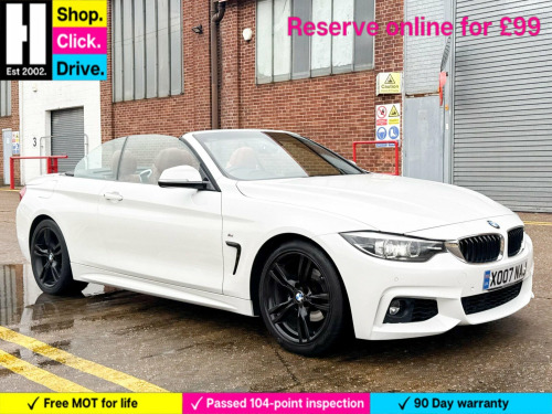 BMW 4 Series  Convertible M Sport