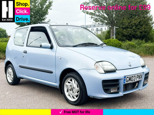 Fiat Seicento  Hatchback Spec Eds Michael Schumacher Sporting