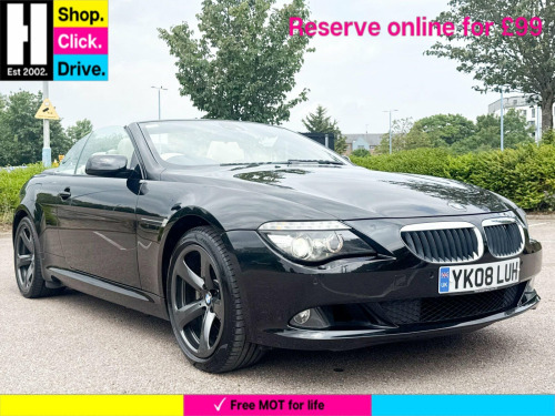 BMW 6 Series  Diesel Convertible Sport