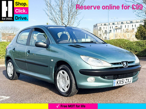 Peugeot 206  Hatchback GLX 