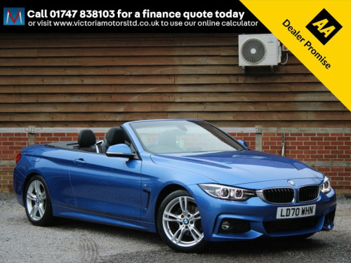 BMW 4 Series  2.0 420d M Sport CONVERTIBLE