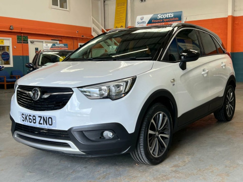 Vauxhall Crossland X  1.2 ELITE NAV S/S 5 DOOR WHITE BLUETOOTH CRUISE CO