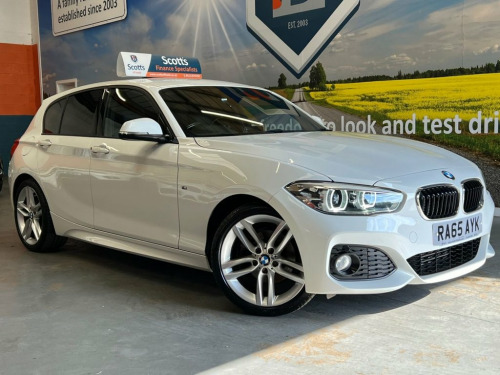 BMW 1 Series  2.0 120D M SPORT 5 DOOR DIESEL WHITE  LOW TAX NEW 