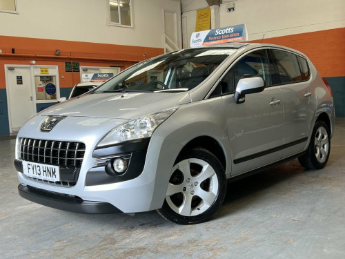 Peugeot 3008 Crossover  1.6 E-HDI ACTIVE 5 DOOR DIESEL SILVER AUTOMATIC LO