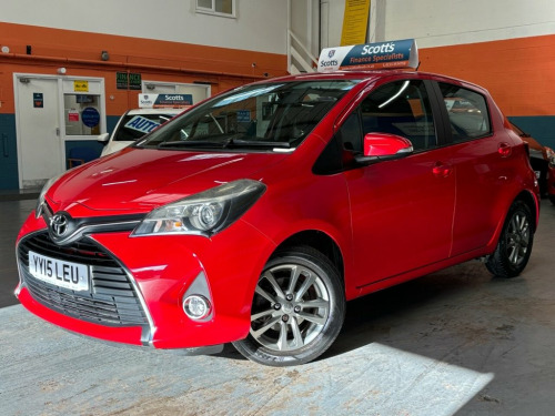 Toyota Yaris  1.3 VVT-I ICON 5 DOOR PETROL RED LOW TAX 2 KEYS+BL