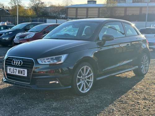 Audi A1  1.4 TFSI S line Hatchback 3 Door Petrol Manual Bla