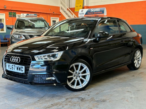 Audi A1  1.4 TFSI S line Hatchback 3 Door Petrol Manual Bla