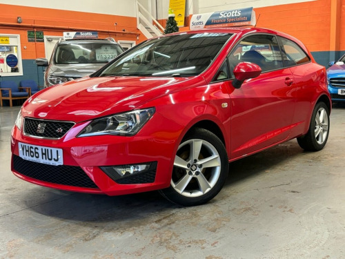 SEAT Ibiza  1.2 TSI FR Sport Coupe 3 Door Petrol Manual Red Eu