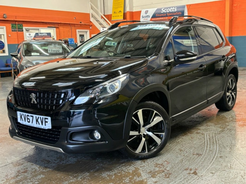 Peugeot 2008 Crossover  1.6 BlueHDi GT Line SUV 5 Door Diesel Manual Black