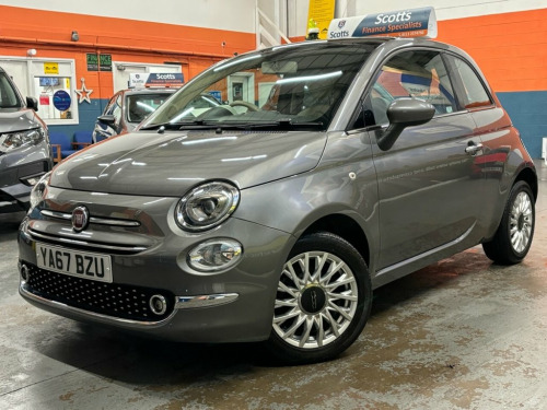 Fiat 500  1.2 Lounge Hatchback 3 Door Petrol Automatic Grey 