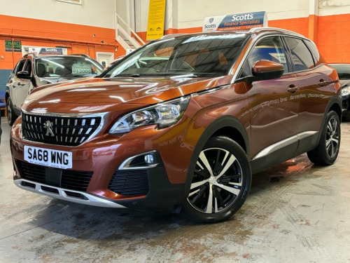 Peugeot 3008 Crossover  1.6 BlueHDi Allure SUV 5 Door Diesel Automatic Bro