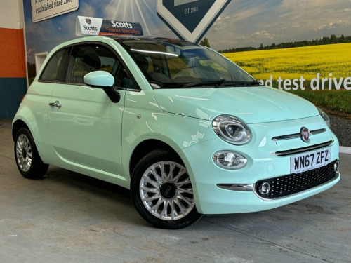 Fiat 500  1.2 Lounge Hatchback 3 Door Petrol Manual Green Eu