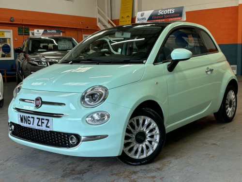 Fiat 500  1.2 Lounge Hatchback 3 Door Petrol Manual Green Eu