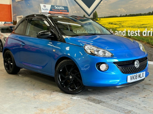 Vauxhall ADAM  1.2i ENERGISED Black Jack Hatchback 3 Door Petrol 