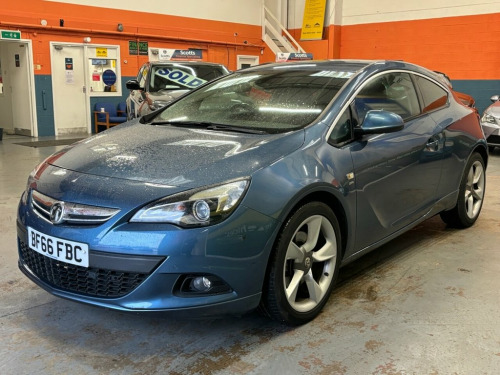 Vauxhall Astra GTC  1.4i Turbo SRi Coupe 3 Door Petrol Manual Blue Eur