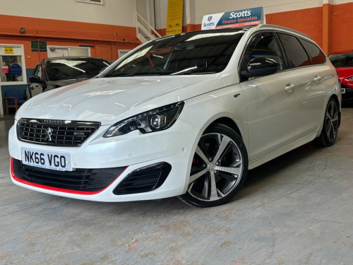 Peugeot 308 SW  2.0 BlueHDi GT Estate 5 Door Diesel Automatic Whit