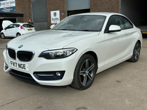 BMW 2 Series  2.0 218d Sport Coupe 2 Door Diesel Automatic White