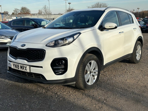 Kia Sportage  1.7 CRDi 2 SUV 5 Door Diesel Manual White Euro 6 1