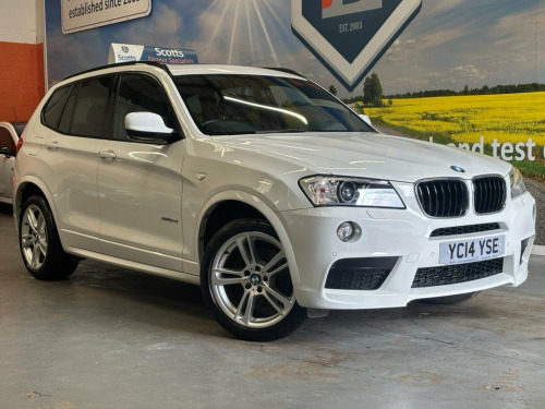 BMW X3  2.0 20d M Sport SUV 5 Door Diesel Automatic White 