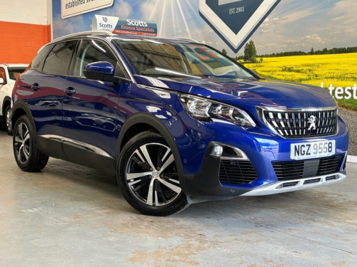 Peugeot 3008 Crossover  1.5 BlueHDi Allure SUV 5 Door Diesel Manual Blue E