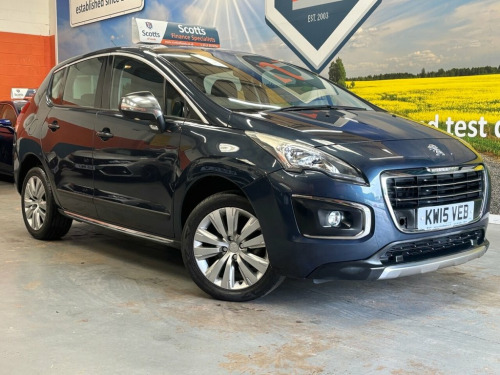 Peugeot 3008 Crossover  1.6 HDi Active SUV  Door Diesel Automatic Blue ETG