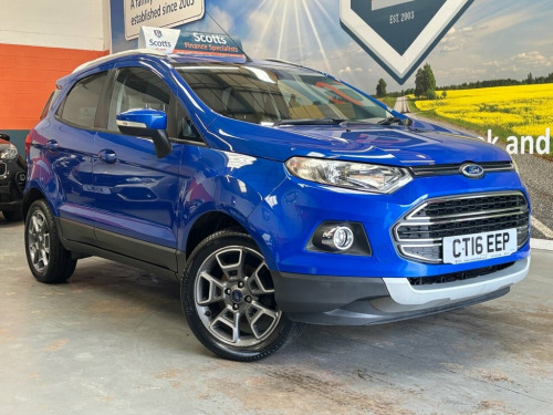 Ford EcoSport  1.5 TDCi Titanium SUV 5 Door Diesel Manual Blue 2W