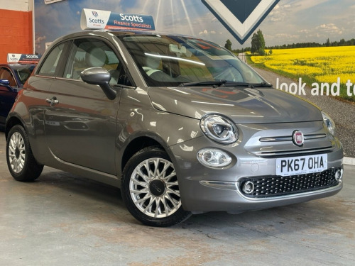 Fiat 500  1.2 Lounge Hatchback 3 Door Petrol Manual Grey Eur