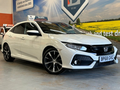 Honda Civic  1.6 i-DTEC EX Hatchback 5 Door Diesel Manual White
