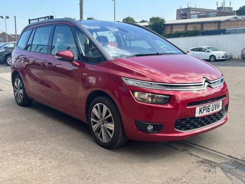 Citroen Grand C4 Picasso  1.6 BlueHDi Exclusive MPV 5 Door Diesel Manual Red