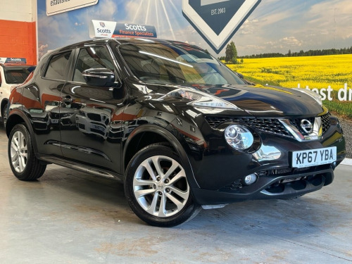 Nissan Juke  1.2 DIG-T N-Connecta SUV 5 Door Petrol Manual Blac