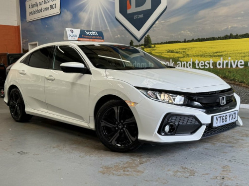 Honda Civic  1.6 i-DTEC SR Hatchback Door Diesel Manual White E