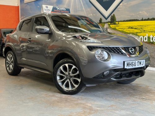 Nissan Juke  1.6 Tekna SUV 5 Door Petrol Manual Grey Euro 6 1 O