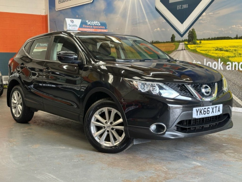 Nissan Qashqai  1.5 dCi Acenta SUV 5 Door Diesel Manual Black 2WD 